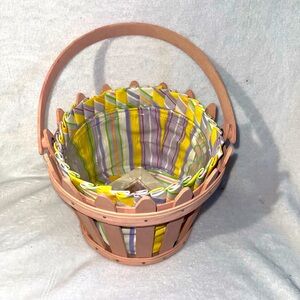 Easter basket Longaberger basket with liner